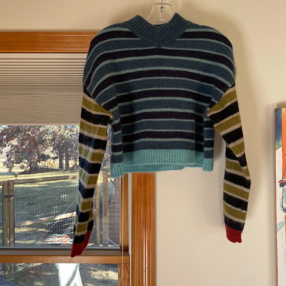 Alpha60 Hallie Knit Sweater - Striped - Picture 2 of 6